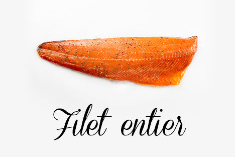 Saumon fumé - Filet entier sur commande
