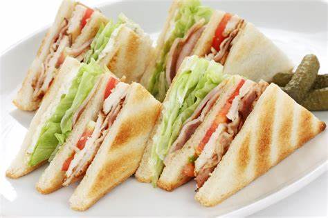 Club Sandwich au saumon fumé