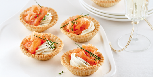 Tartelettes au saumon fumé